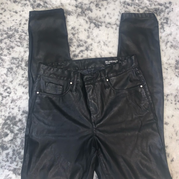 BLANKNYC vegan leather pants - Picture 4 of 6